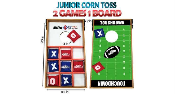 Best Cornhole Board for Kids - Junior Bean Bag Toss