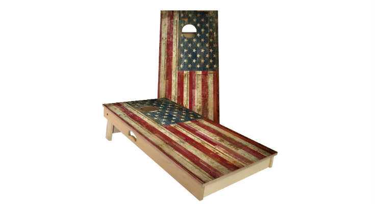 ACA Official Cornhole Board and Bag Set - USA Flag