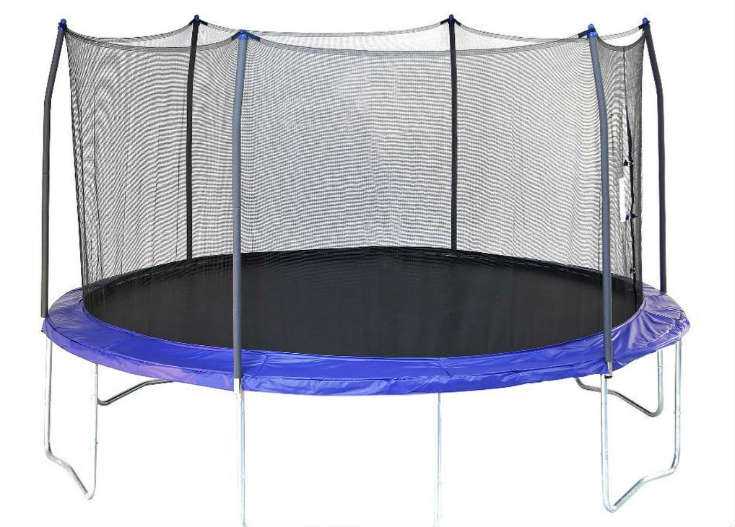 Skywalker Kids Trampoline 15 ft with Basketball hoop