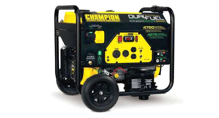 Champion 3800-Watt Dual Fuel Generator