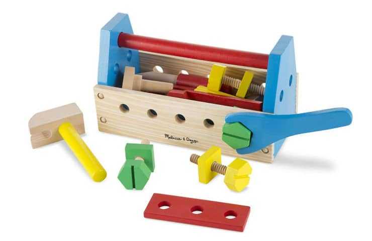 Melissa & Doug Take-Along Tool Kit Wooden Toy