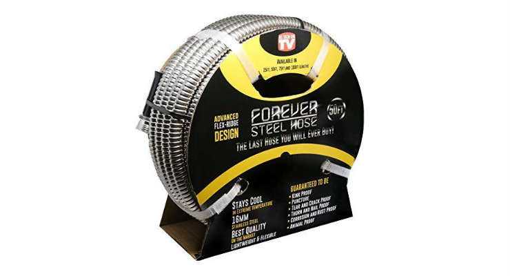 Forever Steel Hose 304 Stainless Steel Metal Garden Hose